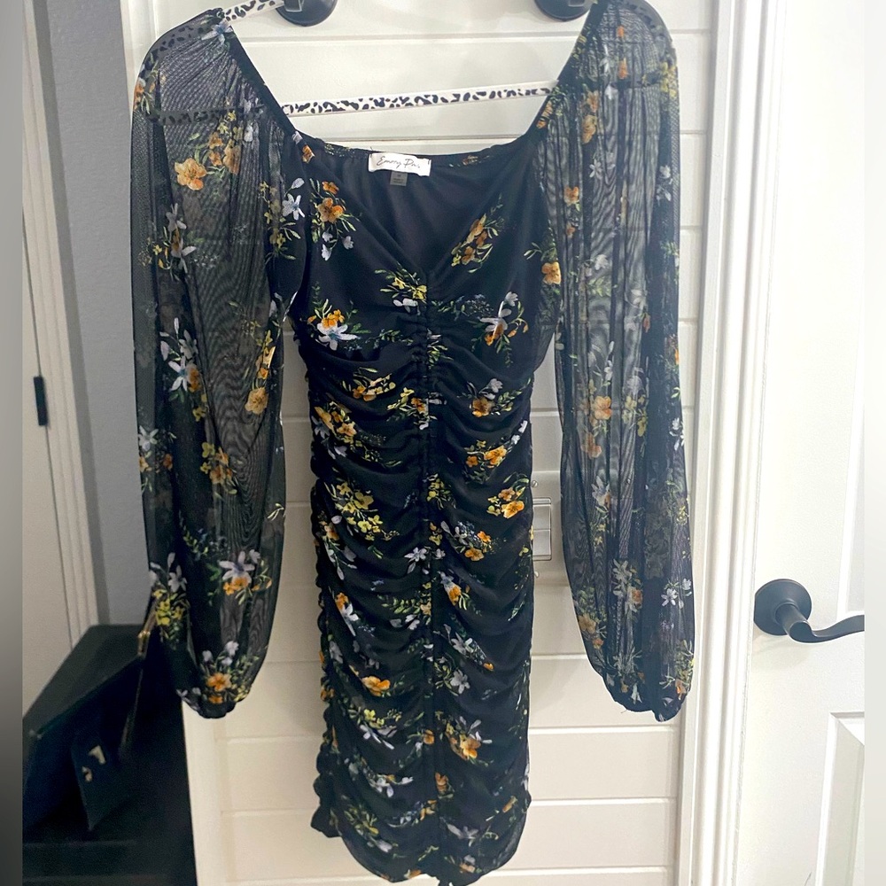 Floral mini dress